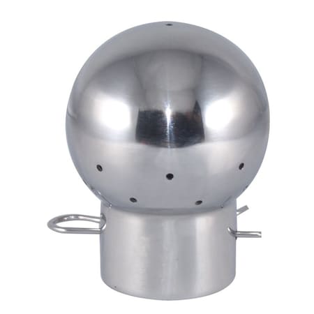 Wayland 1.5in STATIONARY SPRAY BALL - 180 DEGREE TOP -316L W6SSB-180T-15